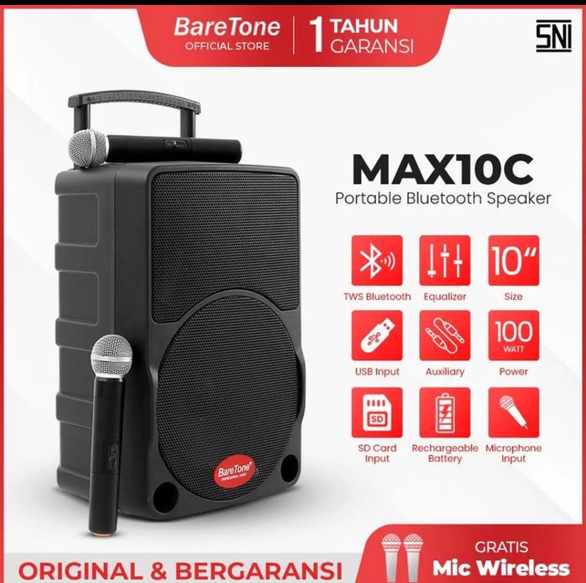 Produk Baretone King Wijaya 13